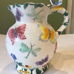 Butterflies & Dragonflies Pitcher